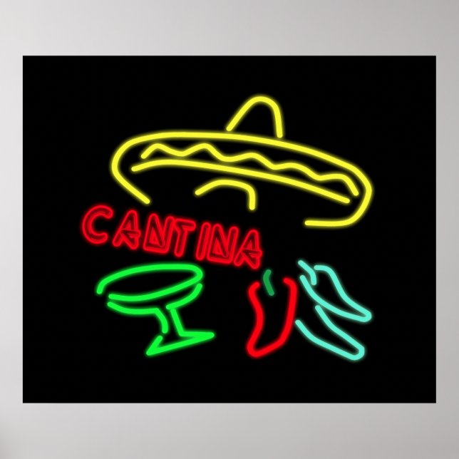 Poster SYMBOLE CANtina NON (Devant)