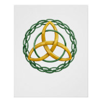 Symbole Celtique Triquetra de noeud de trinité
