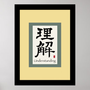 Poster Symbole chinois pour comprendre