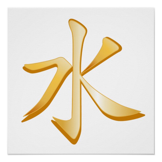 Poster Symbole confucianisme (Devant)