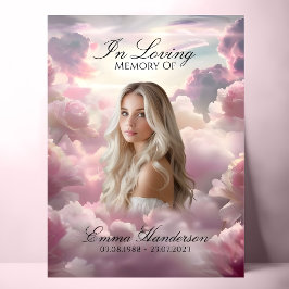 Poster Symbole d'accueil de l'enterrement