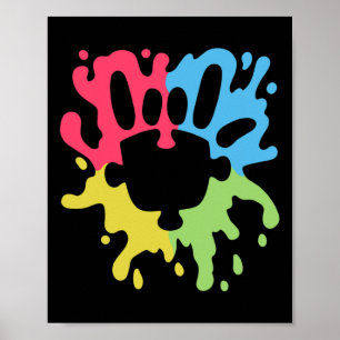 Poster Symbole d'amour Autisme non verbal Soutien Sensibi