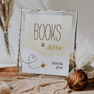 Poster Symbole de Baby shower de bonbons et de cadeaux