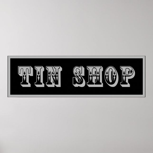POSTER SYMBOLE DE BOUTIQUE D'ÉTOILES DE L'OUEST (Devant)