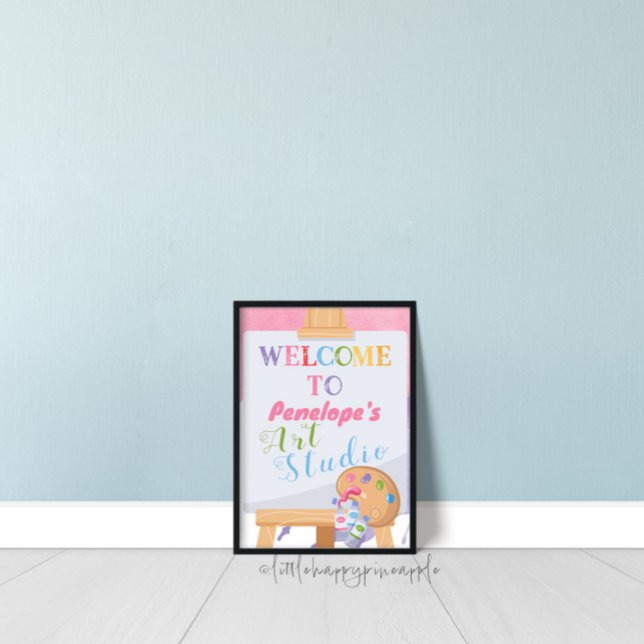 Poster Symbole de fête d'anniversaire Art Party (Créateur téléchargé)