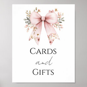 Poster Symbole de fête des cartes et cadeaux de Baby show