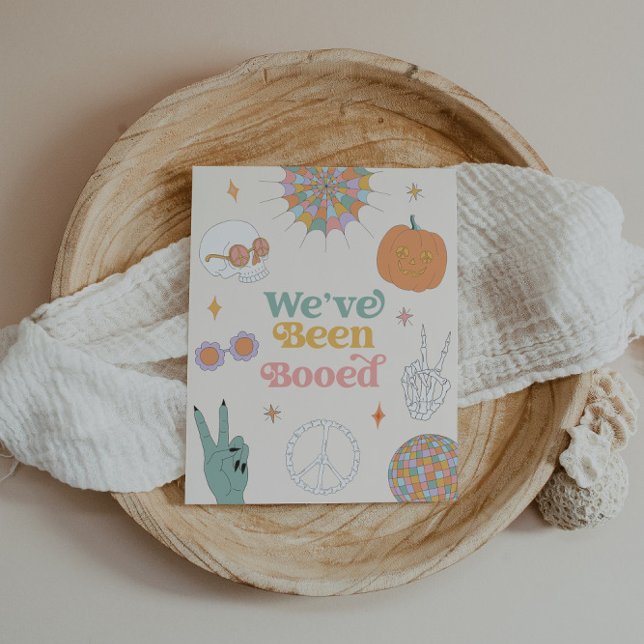 Poster Symbole de jeu Voisin Retro Halloween Games Boo (Créateur téléchargé)