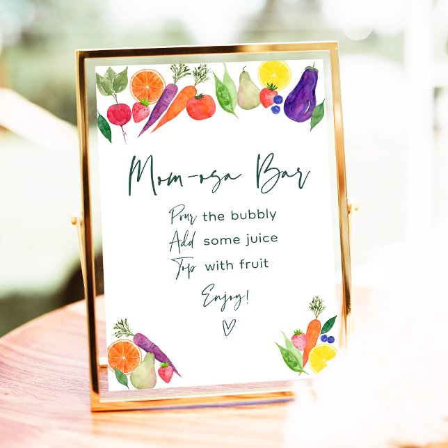 Poster Symbole de la barre de Mimosa pour les fermiers cu (Créateur téléchargé)