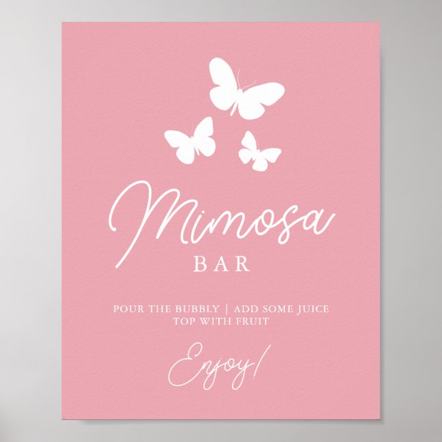 Poster Symbole de la Fête des mariées de la barre Mimosa (Devant)