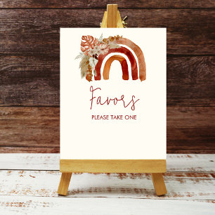 Poster Symbole de la fête Signe de la Terre Toneur Boho A