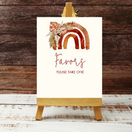 Poster Symbole de la fête Signe de la Terre Toneur Boho A