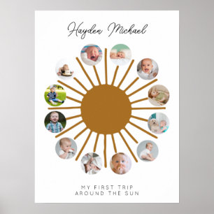 Poster Symbole de la première année du soleil