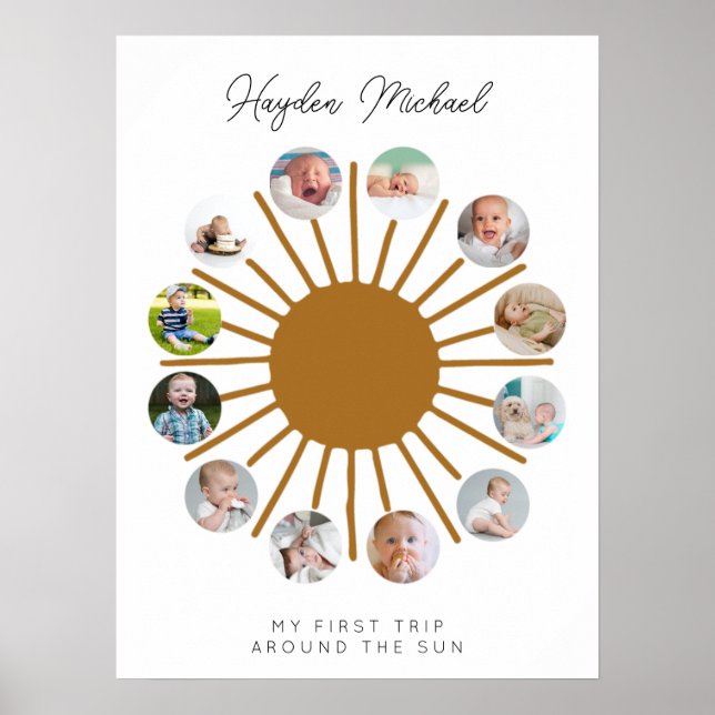 Poster Symbole de la première année du soleil (Devant)