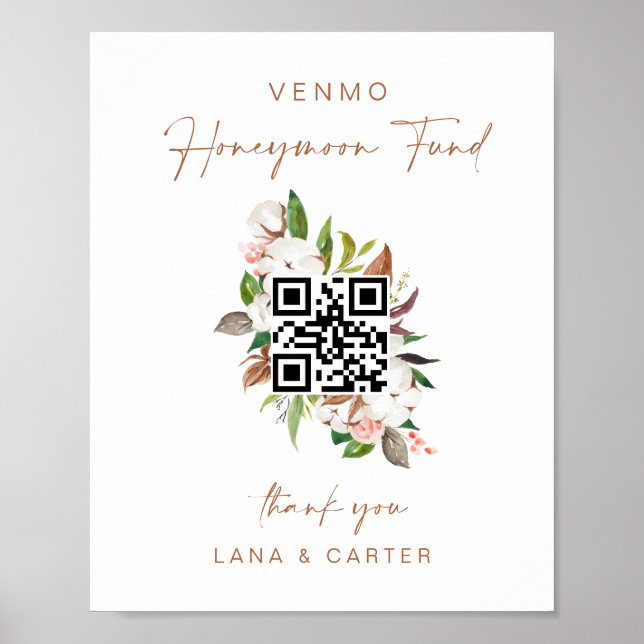 Poster Symbole de la table cadeau Mariage du Fonds Lune d (Devant)