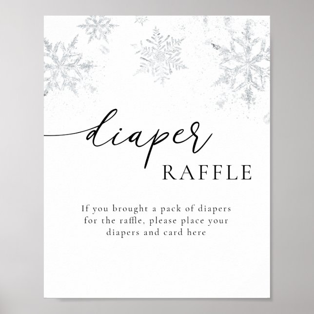Poster Symbole de l'affinage de la couche de neige (Devant)