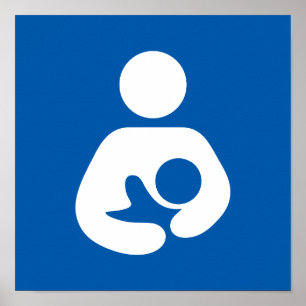 Poster Symbole de l'allaitement