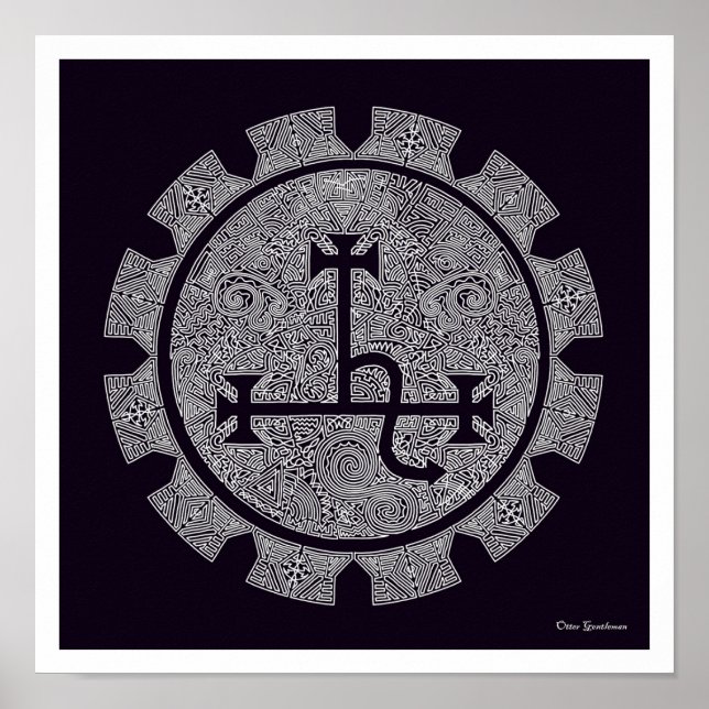 Poster Symbole de Lilith (Devant)