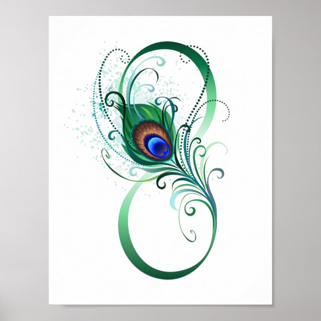 Poster Symbole de l'Infinity (Devant)