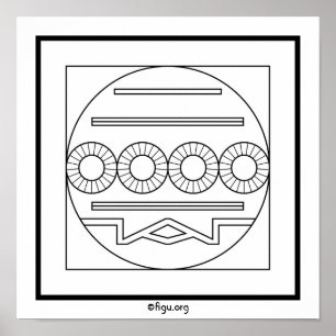 Poster Symbole de mission/tâche