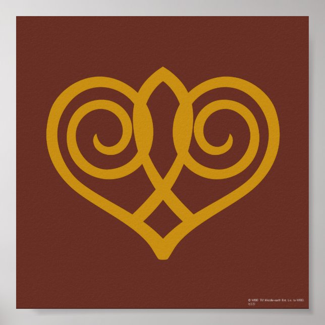 Poster Symbole de Thranduil (Devant)