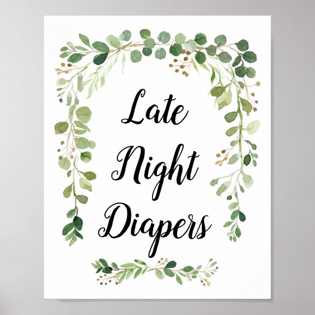 Poster Symbole des Diapeurs nocturnes de verdure (Devant)