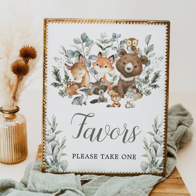 Poster Symbole des Faveurs Eucalyptus Woodland Baby Anima (Créateur téléchargé)