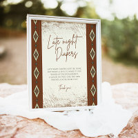 SYMBOLE DOLLY Aztec Rustic Western Late Night Diap