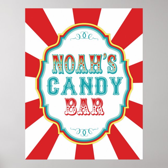 Poster Symbole du Carnaval de Noah's Candy Bar (Devant)