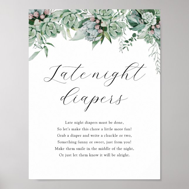 Poster Symbole du jeu de douche Diapeurs nocturnes (Devant)