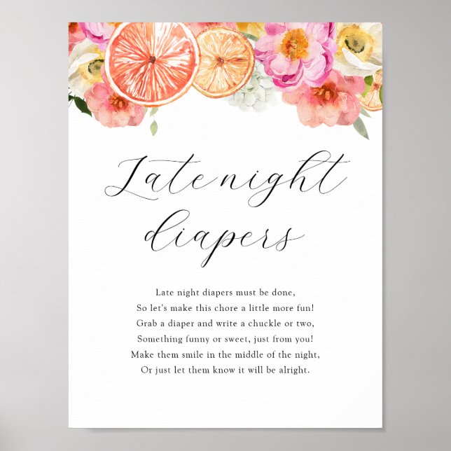 Poster Symbole du jeu de douche Diapeurs nocturnes (Devant)