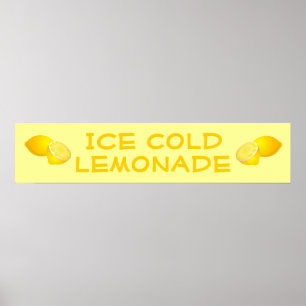 Poster Symbole du socle de la limonade