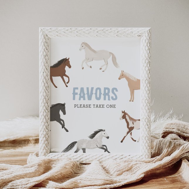 Poster Symbole équestre Horse Cowboy (Créateur téléchargé)