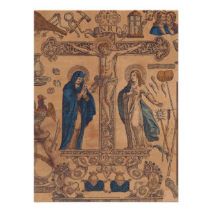 Poster Symbole eucharistique d'Antimins