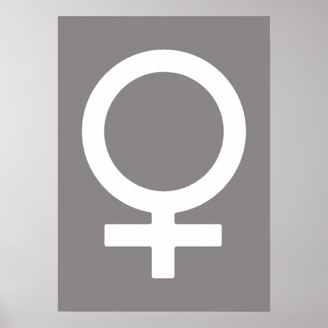 Poster Symbole féminin du titane (Devant)