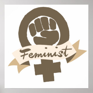 Poster Symbole féministe