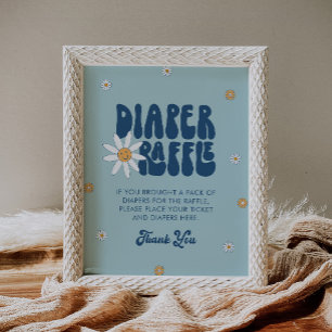 Poster SYMBOLE HIPPIE DAZE Super Déchet de plongée Raffle