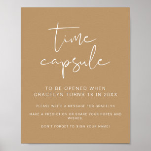 Poster SYMBOLE INDIE DU Baby shower DE VITESSE