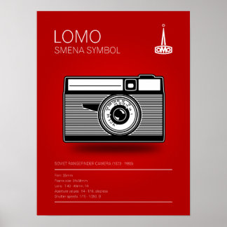 Poster SYMBOLE Lomo Smena