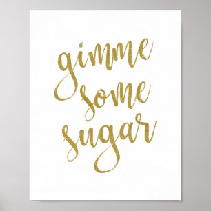 Poster SYMBOLE Mariage Gimme some Sugar Parties scintilla