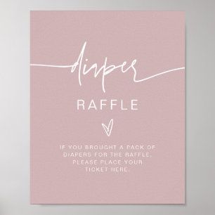 Poster SYMBOLE MARLO Bohemian Dusty Rose Déchets Jeu