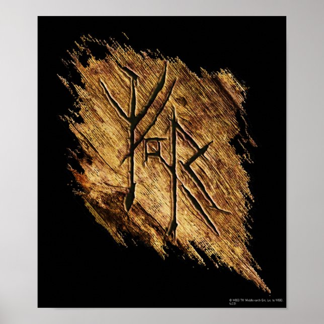 Poster Symbole Mirkwood (Devant)