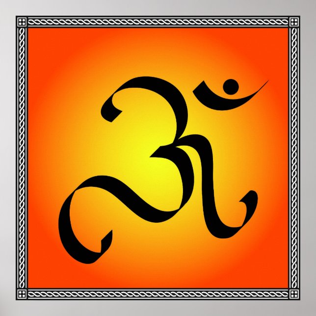 Poster Symbole OM (Devant)