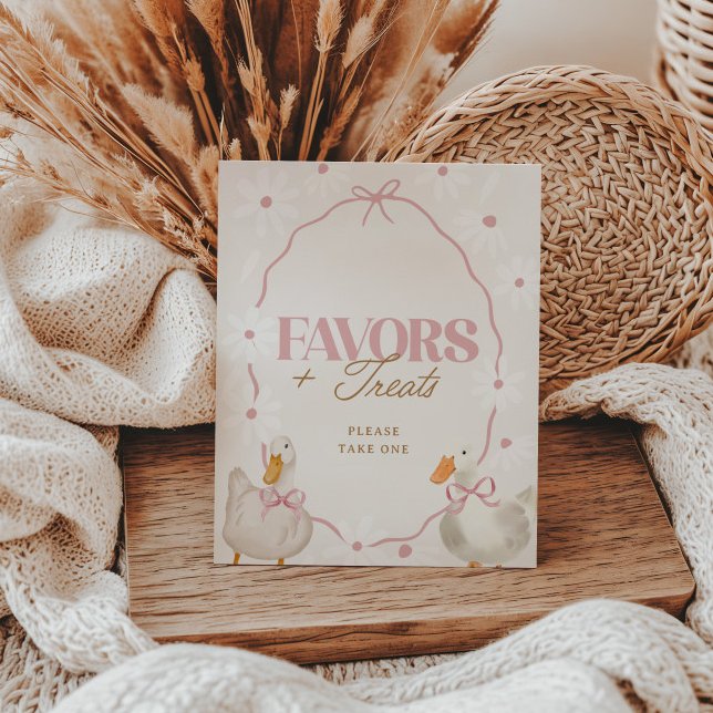 Poster Symbole Pink Bow Silly Goose Coquette Faveurs & Tr (Créateur téléchargé)