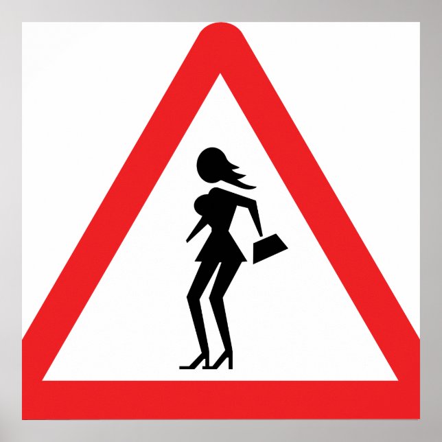 Poster Symbole Prostitute de prudence (Prostituée de Atte (Devant)