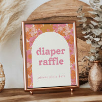 Symbole Retro Super Boho Baby in Bloom Diaper Raff