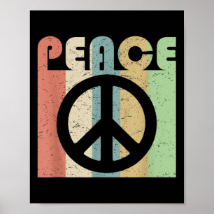 Poster SYMBOLE SYMBOLE SYMBOLE DE LA PAIX Citation Inspir