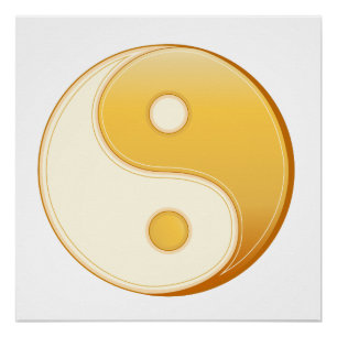 Poster Symbole taoïsme