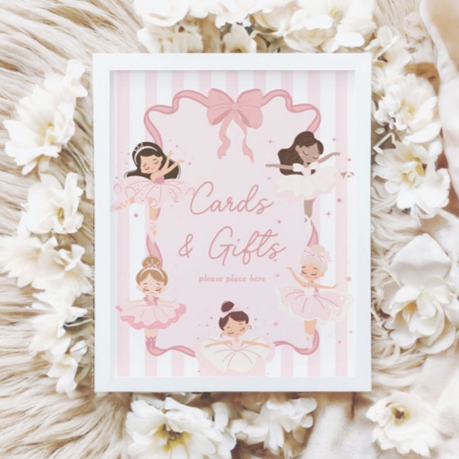 Poster Symbole Tutu Cute Girls' 2nd Ballerina Cartes & Ca (Créateur téléchargé)