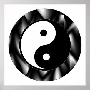 Poster SYMBOLE YIN Yang