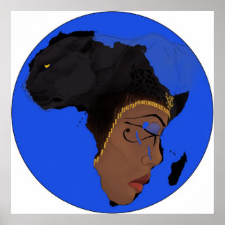 Poster Symboles AE de l'Afrique